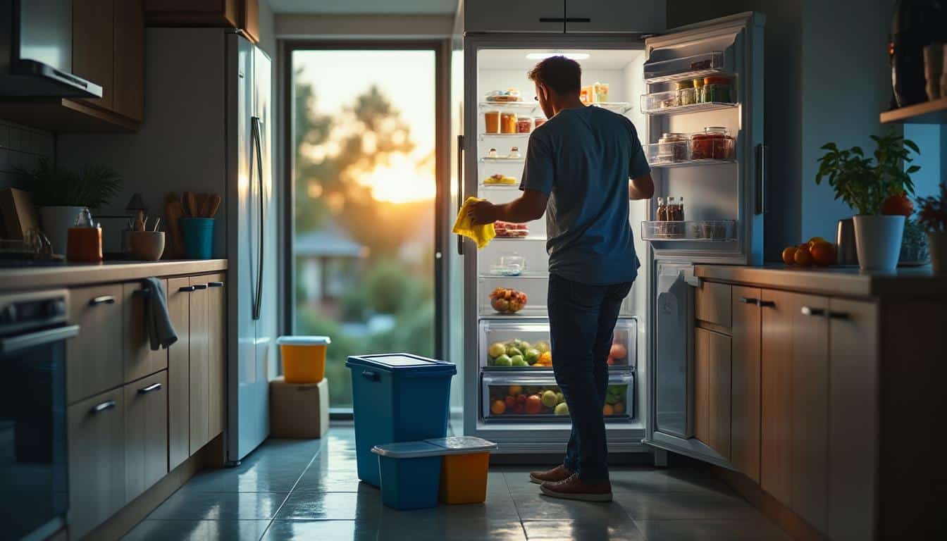Illustration: Préparer le frigo avant le déménagement pour éviter les dégâts