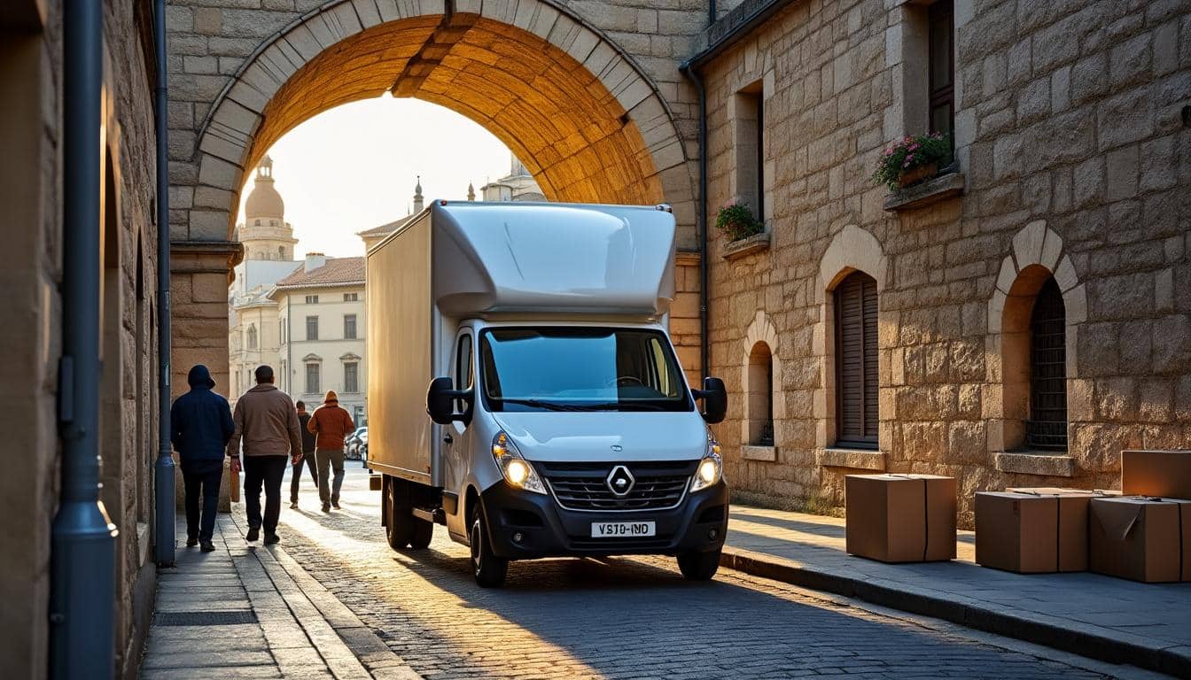 Illustration: Pourquoi opter pour la location d’utilitaire dans la ville fortifiée de Besançon ?