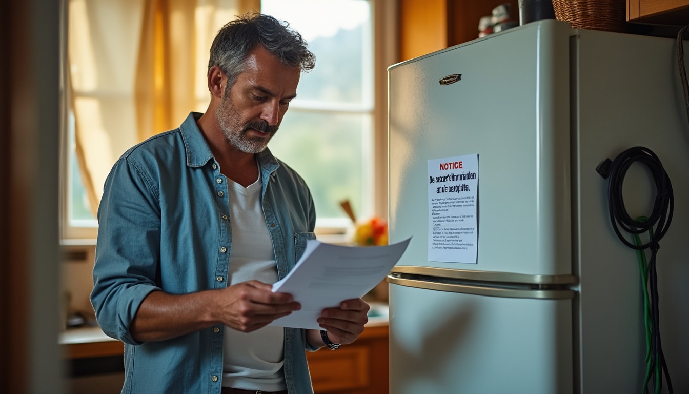 Illustration: Pourquoi il faut être vigilant avant de déplacer un frigo