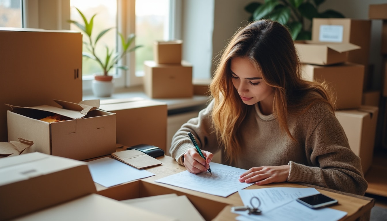 Illustration: Comprendre l’importance du courrier pour notifier son départ du logement