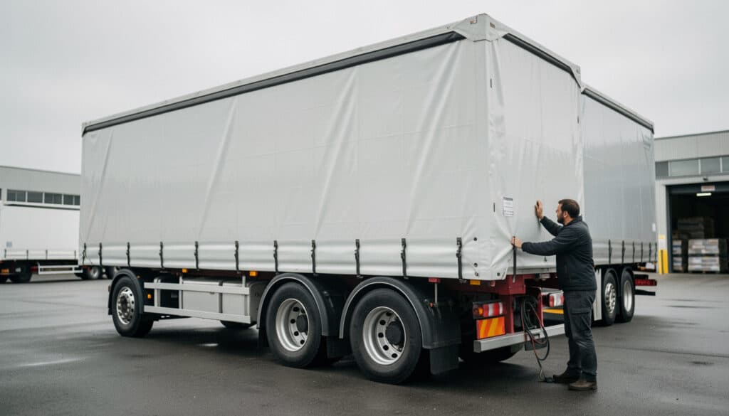 Bâche de camion : bien la choisir et la faire durer