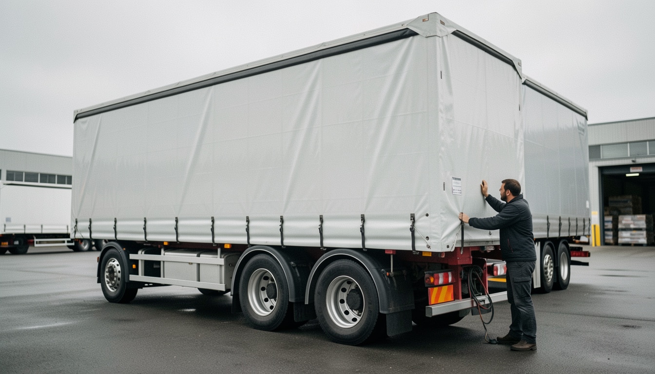 Bâche de camion : bien la choisir et la faire durer