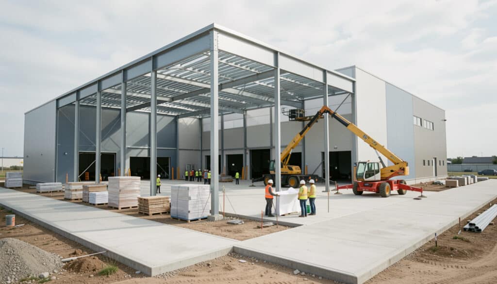Construction d’un bâtiment logistique performant