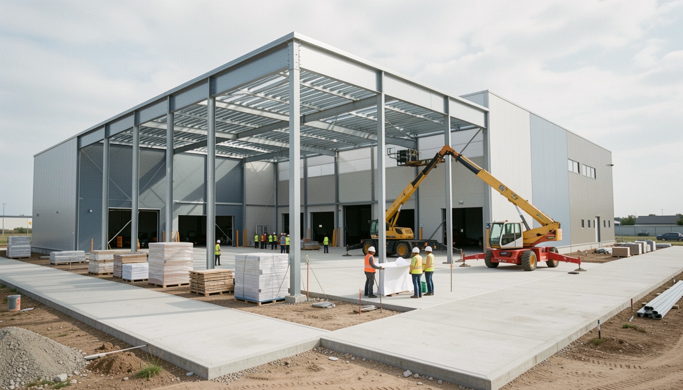 Construction d’un bâtiment logistique performant