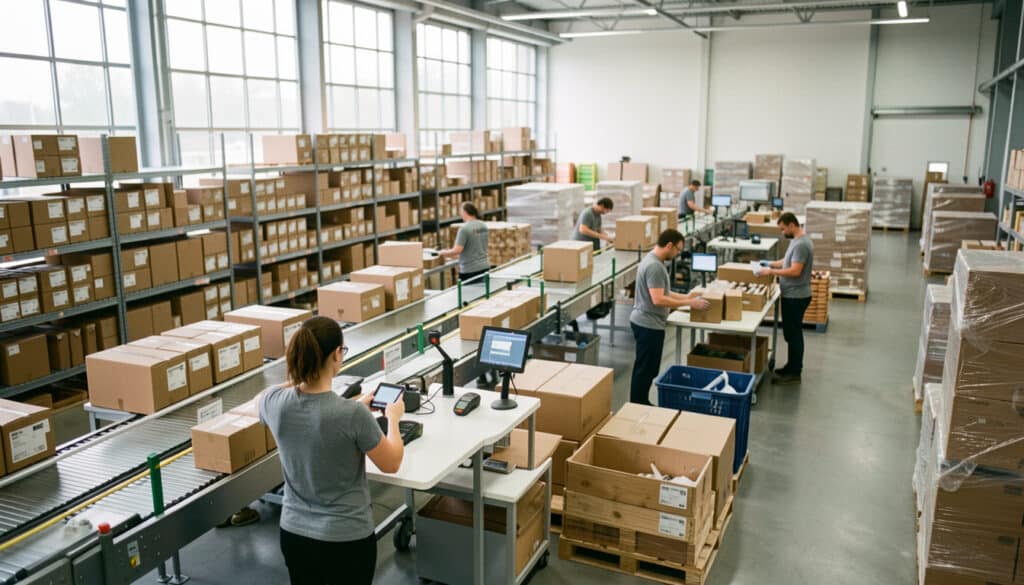 La logistique du e-commerce, de la commande à la livraison