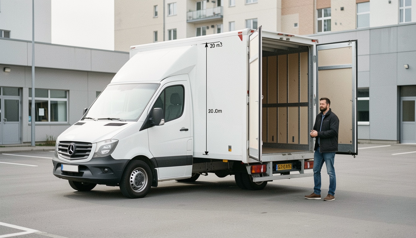 Longueur d’un camion 20 m³ : dimensions et capacité