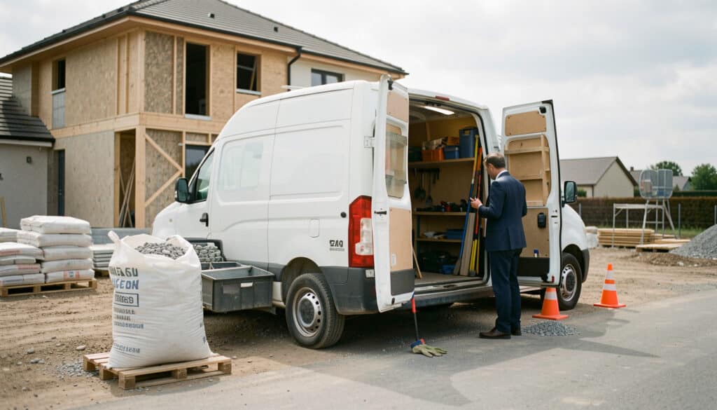 Camionnette de chantier ou big bag : que choisir ?