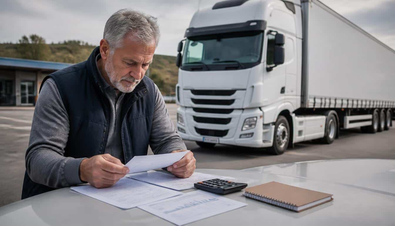 Retraite des chauffeurs routiers : âge, CFA et calcul